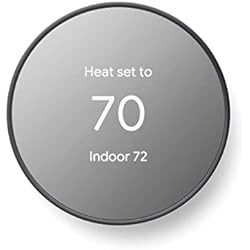 Google Nest Thermostat - Smart Thermostat for Home - Programmable WiFi Thermostat - Charcoal | Amazon (US)