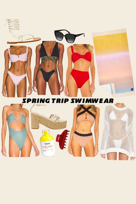 Spring Trip - Swimwear ☀️🌴💛