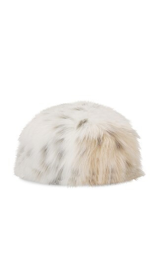 Unreal Fur Natasha Hat in Cream. | Revolve Clothing (Global)