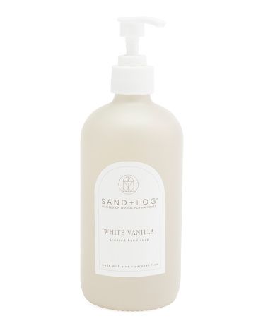 15.7oz White Vanilla Glass Hand Soap | TJ Maxx