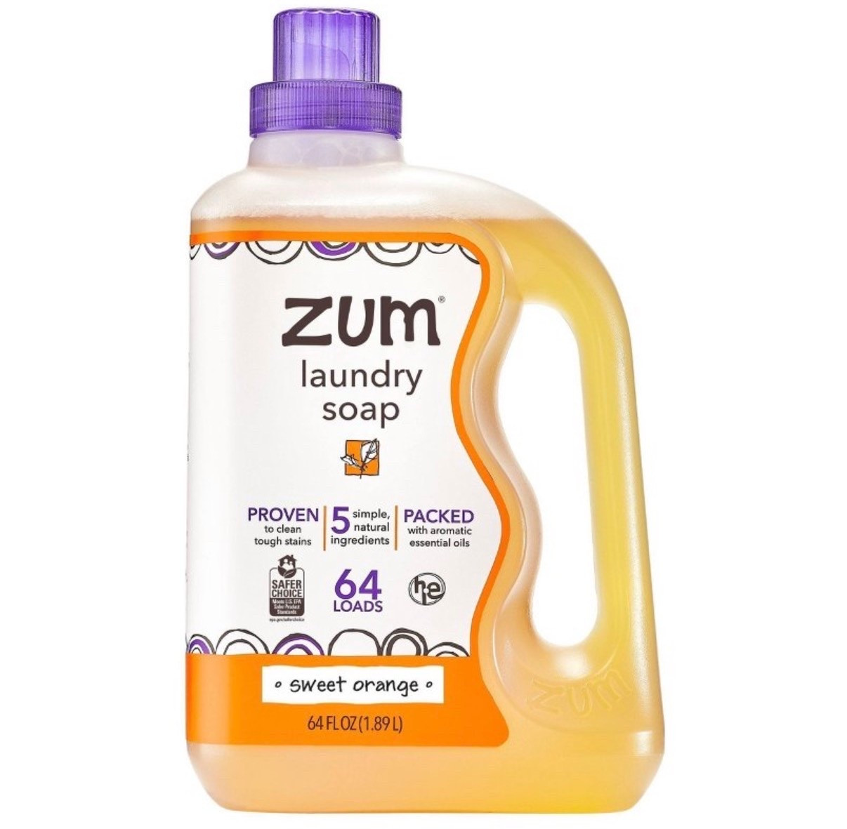 Zum Sweet Orange Liquid Laundry Detergent

Target lower toxic detergent

#LTKTravel #LTKHome