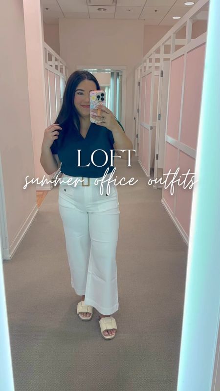If you’re looking yo refresh your summer work wardrobe, Loft is having 50% off site wide for their summer sale currently! ☀️ loved putting together these cute looks, which one is your favorite? 🌟

#LTKWorkwear #LTKSaleAlert #LTKStyleTip