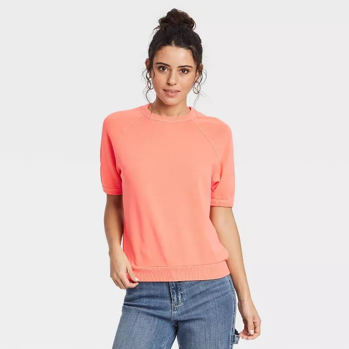 Women's Short Sleeve Sweatshirt - Universal Thread™ | Target