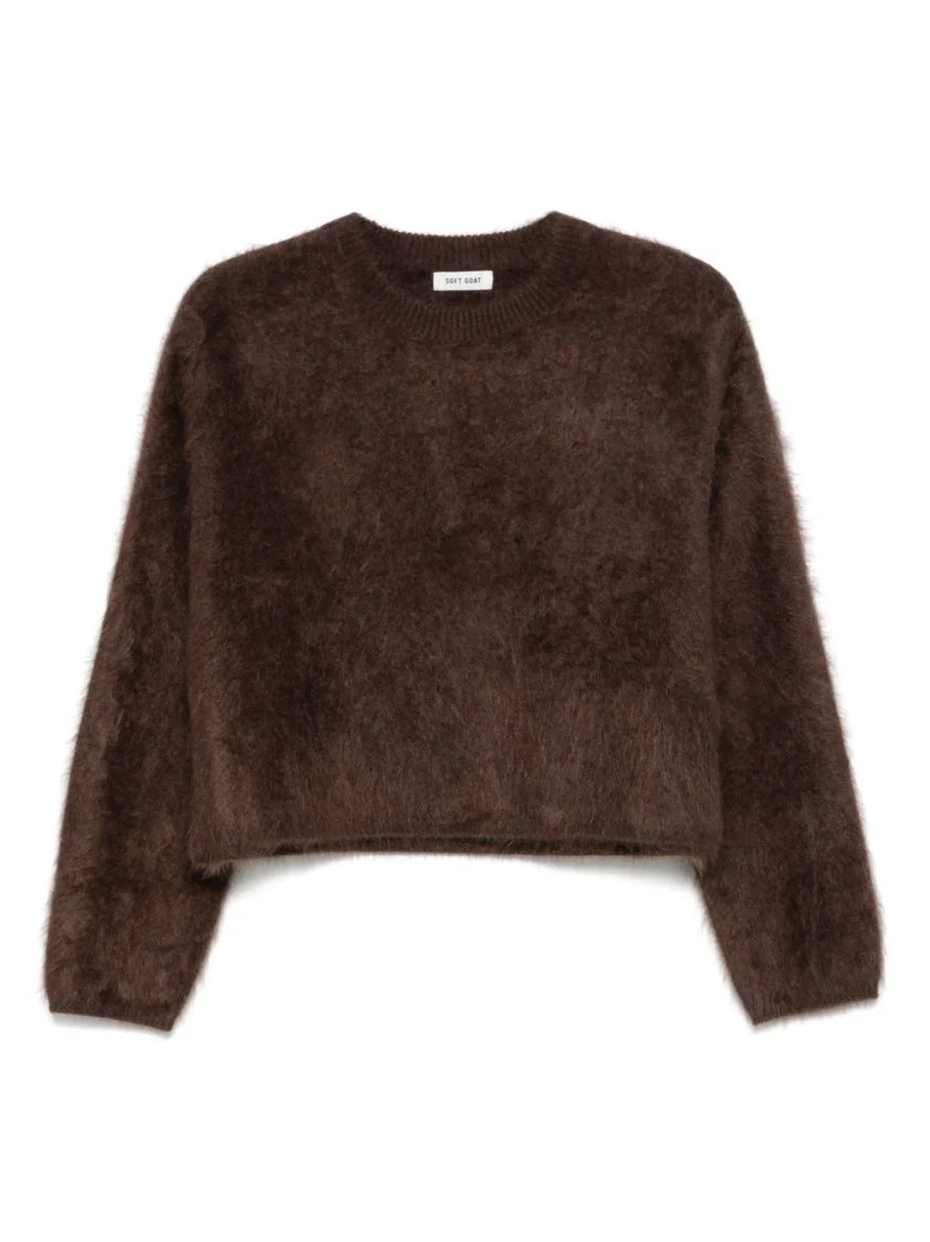 Cashmere Brushed Crewneck Sweater | Shop Simon