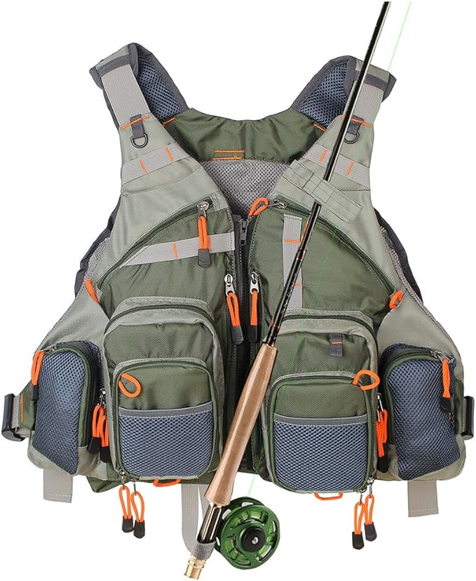 Kylebooker Fly Fishing Vest Pack Adjustable for Men and Women | Amazon (US)