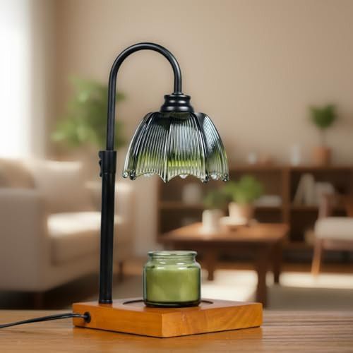 Candle Warmer Lamp, Candle Warmer for Jar Candles with Timer Dimmer & Adjustable Height, Flameles... | Amazon (US)