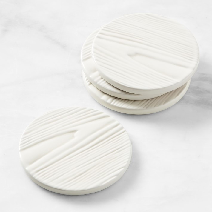 Faux Wood Coasters, Set of 4 | Williams-Sonoma