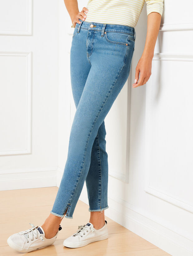 Slim Ankle Jeans - Flores Wash | Talbots