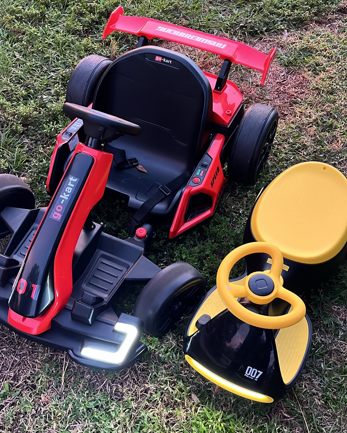 You will be the favorite parent if you get this for your kids. 😂 This go kart and wiggle car are epic! 

#GoKart #WiggleCar #GiftsForKids #GiftIdea #GiftIdeaForKids #ChristmasGifts #kidgifts

#LTKGiftGuide #LTKFamily #LTKKids