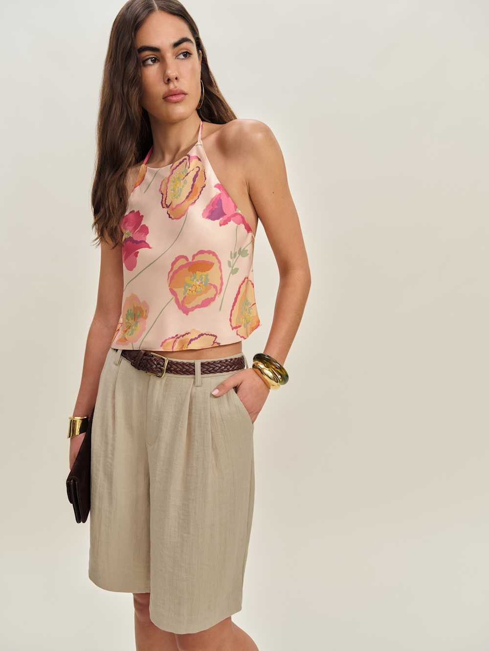 Drew Low Rise Short | Reformation (Global)