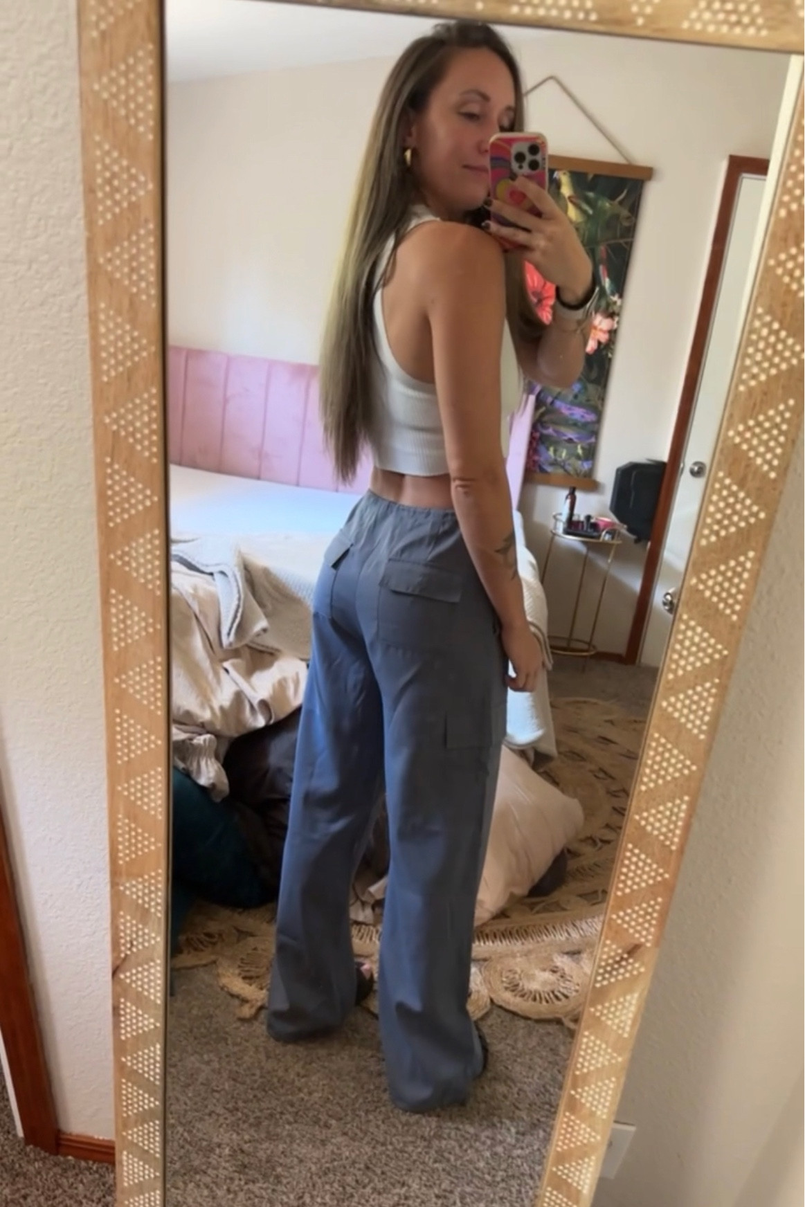 Low OR high rise baggy cargo parachute pants from Amazon 😍🫶🏼 only $20 which is 👌🏼

#LTKunder50 #LTKstyletip #LTKBacktoSchool