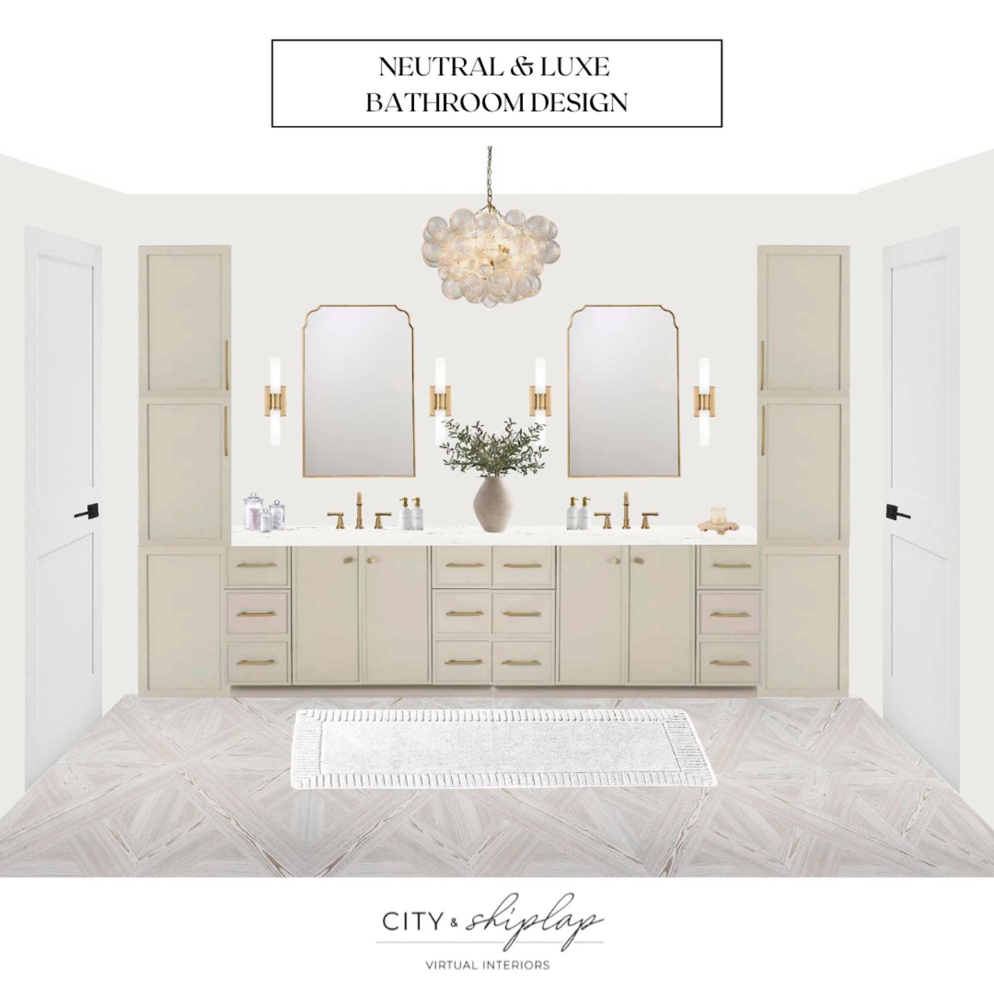 Neutral & luxe bathroom design 

#LTKFindsUnder100 #LTKFindsUnder50 #LTKHome