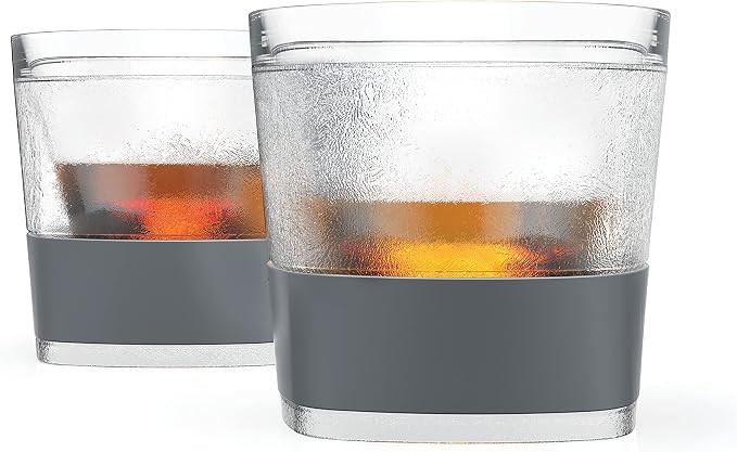 Host Freeze Cooling Cups for Whiskey, Bourbon, and Scotch Freezer Gel Chiller Double Wall Tumbler... | Amazon (US)