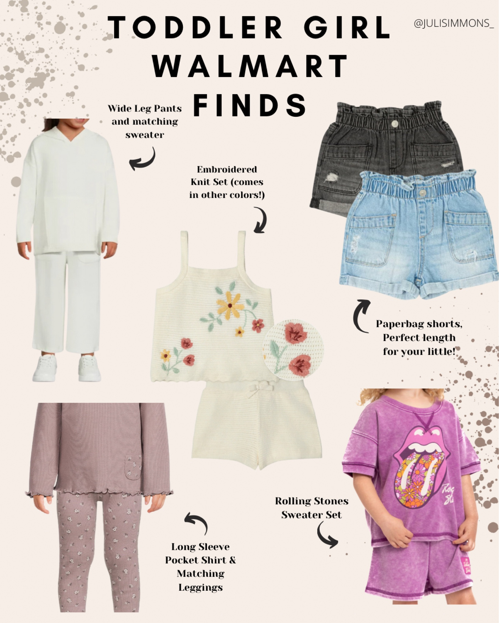 Toddler girl Walmart finds 

#LTKkids #LTKunder50 #LTKBacktoSchool