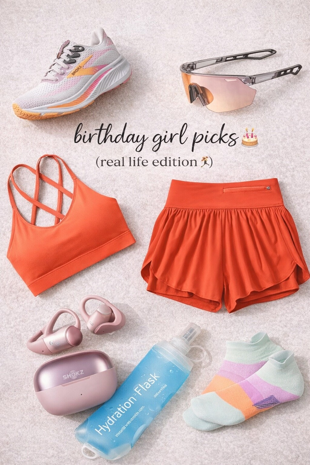 Okay but this is what I actually want for my birthday this year 😂🎂  

Not heels… not a purse…  
Just give me a cute running fit, good shoes, and I’m the happiest girl alive 🏃‍♀️✨  

Because lately I’ve been choosing ME…  
My health, my peace, my goals… and it feels really damn good 🤍  

These are all things I either already love or would wear on repeat  

✨ Brooks = non negotiable  
✨ Cute fit = motivation unlocked  
✨ Accessories = make every run better  

If you’ve been trying to get back into your routine… this is your sign 💫  

Comment “run” and I’ll send you everything 🫶  

#runninggirl #fitnessover40 #runnersofinstagram #amazonfinds #ltkstyle #wellnessjourney #fitmomlife 

#LTKActive #LTKdayinmylife #LTKfitnessgoals