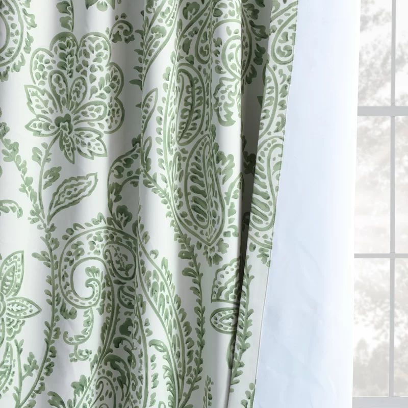 1. Select Curtain Color: Tea Time Green | Wayfair North America