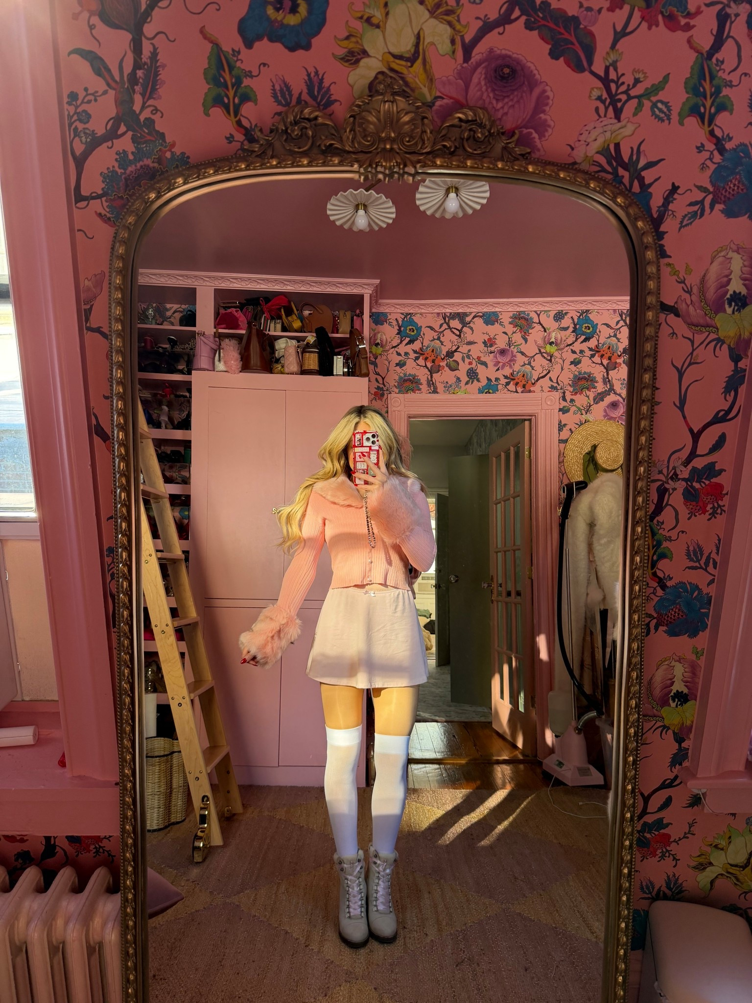 build a chilly winter day outfit for outdoor Christmas village shopping and ice skating with me! 🩷❄️⛸️

#LTKSeasonal #LTKgrwm #LTKootd