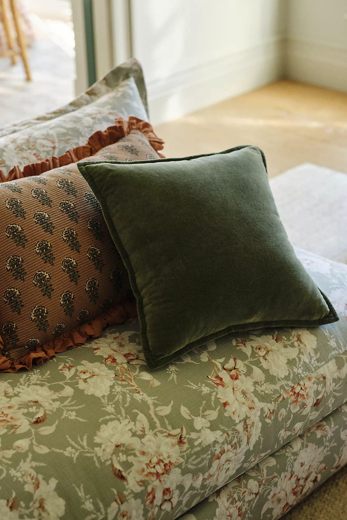 Velvet Trova Pillow | Anthropologie (US)