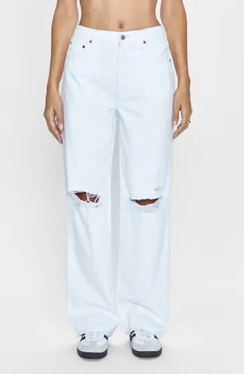 Pistola Grayson Ripped Wide Leg Jeans | Nordstrom | Nordstrom