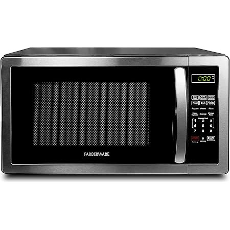 Toshiba EM925A5A-SS Microwave Oven with Sound On/Off ECO Mode and LED Lighting, 0.9 Cu. ft/900W, ... | Amazon (US)
