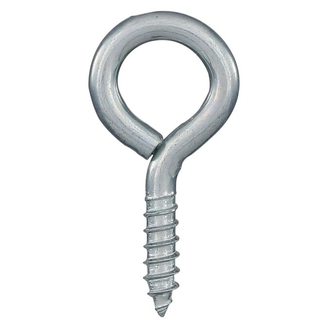 National Hardware #4 x 15/16-in Zinc-Plated Coarse Thread Eye Bolt (25-Count) | Lowe's
