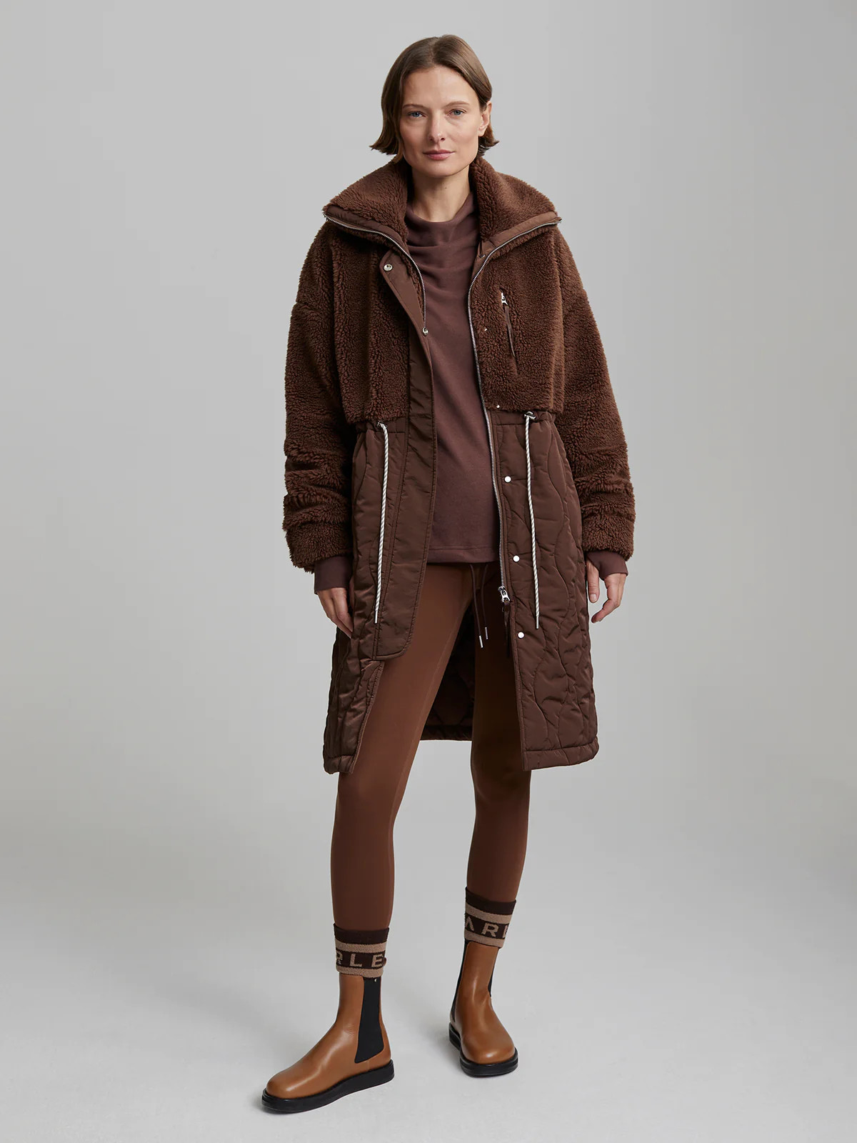 Walsh Quilt Sherpa Coat | Varley US