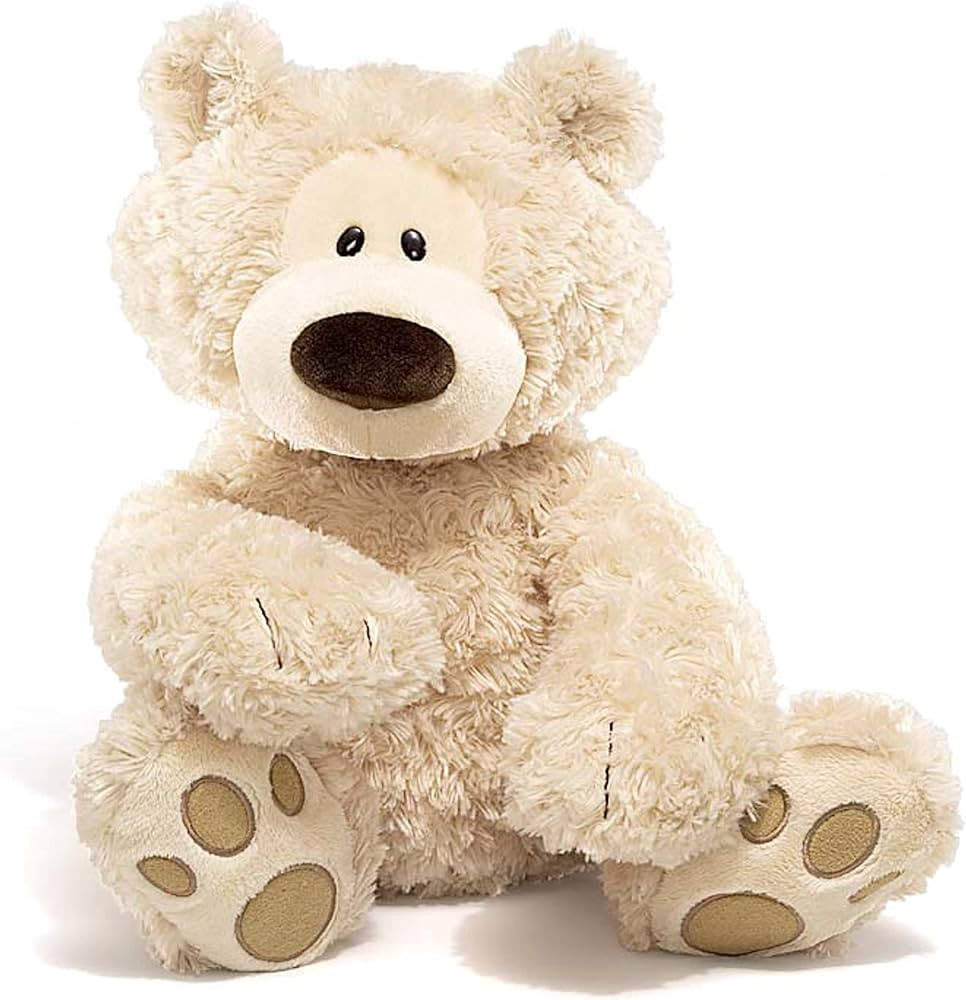 GUND Philbin Classic Teddy Bear, Premium Stuffed Animal for Ages 1 and Up, Beige, 18” | Amazon (US)