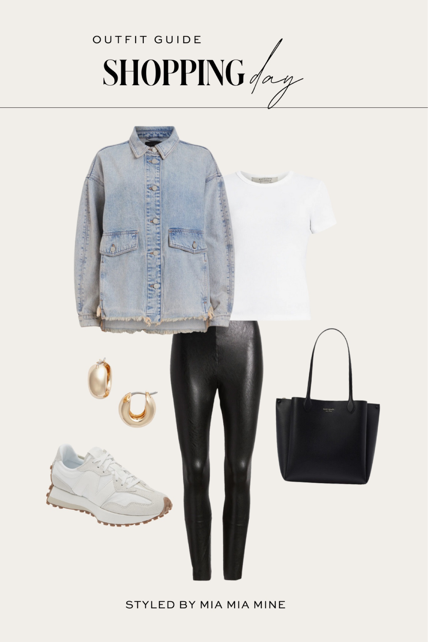 Nordstrom anniversary sale best sellers / NSALE style picks
AllSaints denim shirt jacket / denim shacket 
Commando faux leather leggings on sale 
AllSaints white tee
New balance 327 sneakers on sale 
#NSALE under $100 picks   

#LTKxNSale #LTKShoeCrush #LTKFindsUnder100