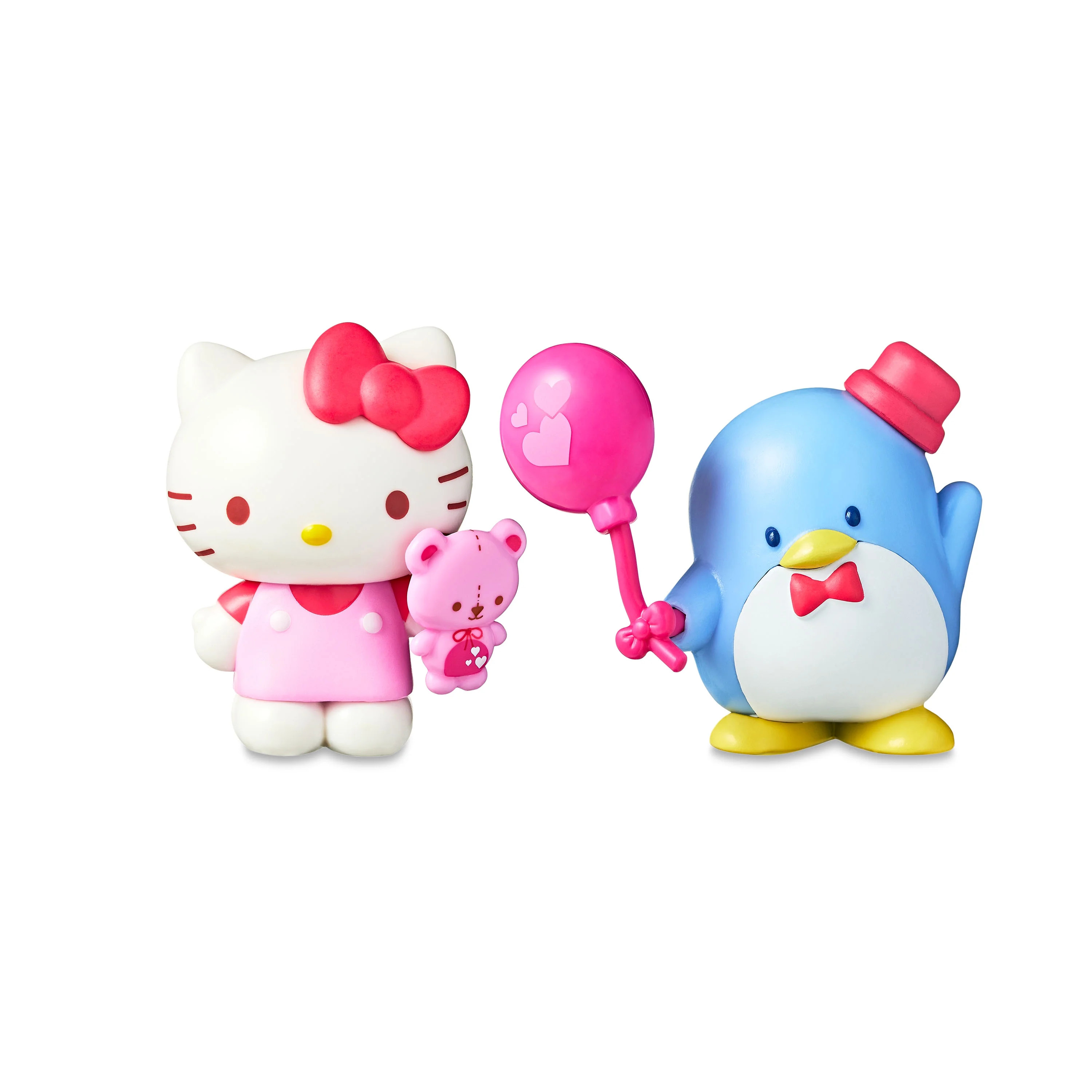 Hello Kitty 2-Figure Pack Valentine (Tuxedosam Balloon, Hello Kitty Teddy Bear) (Walmart Exclusiv... | Walmart (US)