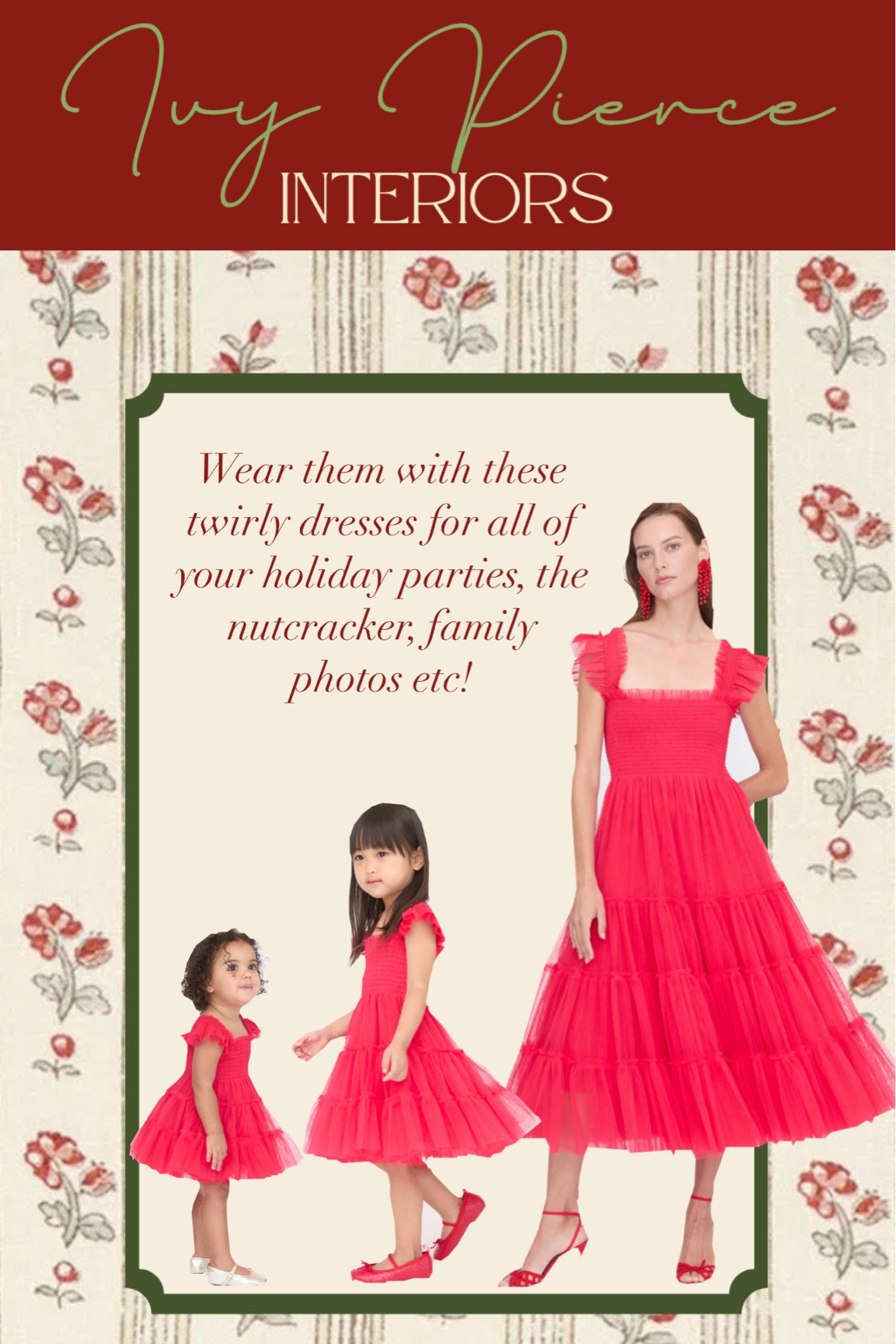 Mommy & me holiday matching! 