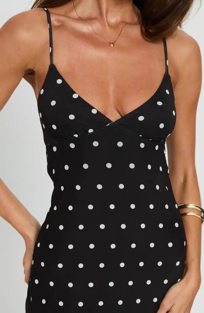 Glass Half Full Sleeveless Mesh Maxi Dress | Nordstrom