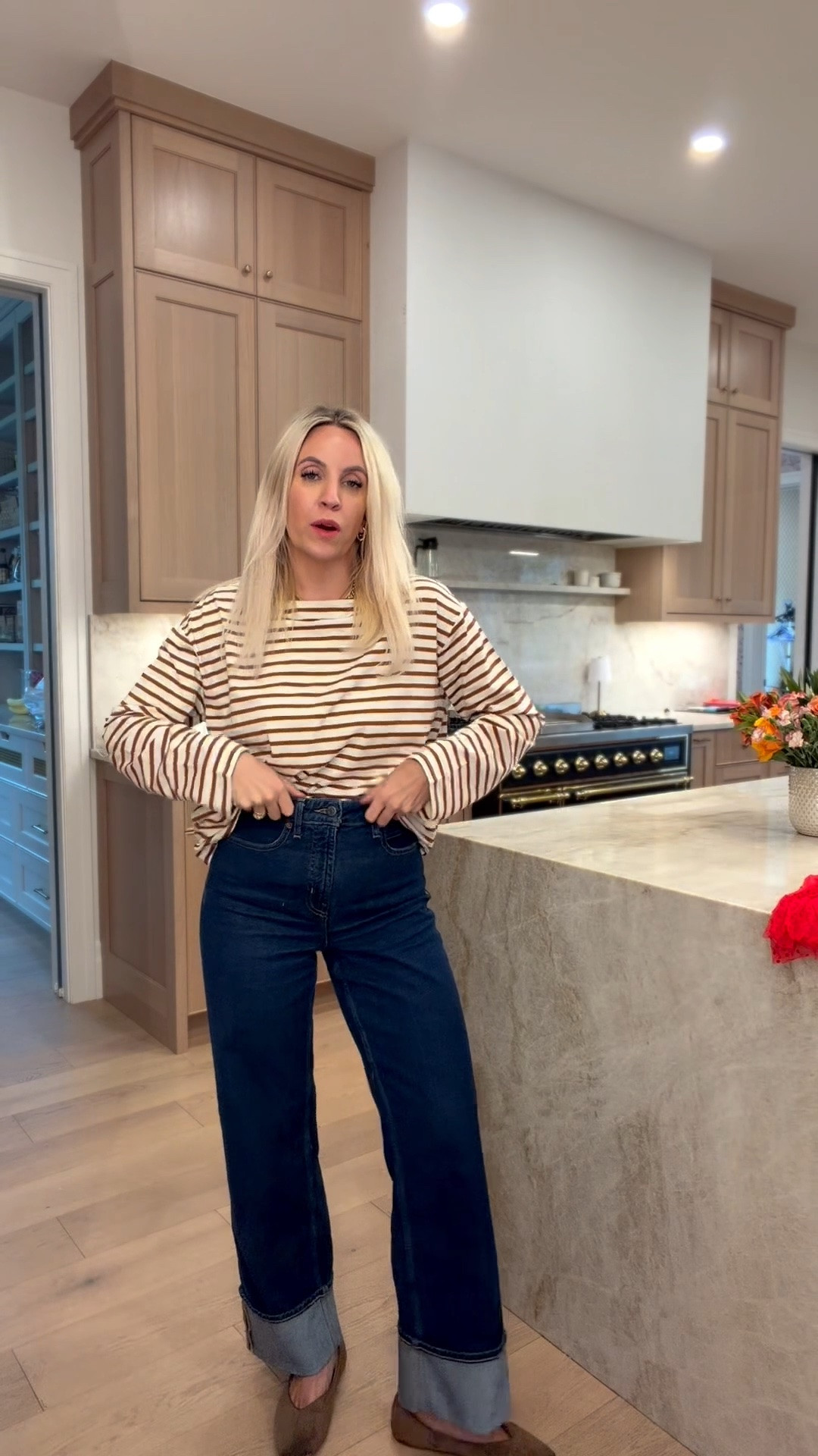 This new striped shirt is so cute and such a good basic!