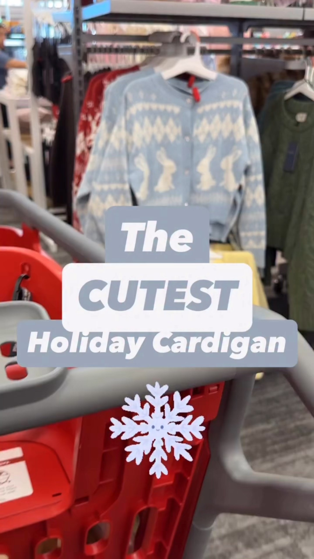Y’all, the CUTEST Holiday Cardigan just hit our local @target store and I’m so excited to share it with y’all!  What’s there not to love about rabbits, hearts & argyle trim?! I love the light blue color and decided to call it the Snow Bunny sweater! 😂  The red is so pretty too and gives me more a holiday vibe!  You can’t go wrong with either one…or BOTH like me! 

* Cardigan - $30


#target #targetstyle #new #fashion #cute #lifestyle #reelitfeelit #music #trend  #instagood #holiday #blue #red #instafashion #cardigan #igers #christmas 
#giftideas #viral #viralvideos #reels #reelsinstagram #trending #trendingreels #explore #exploremore #explorepage #foryou #foryoupage #fyp

#LTKStyleTip #LTKFindsUnder50 #LTKSeasonal