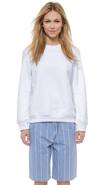 Fleece Crew Neck Sweatshirt | Shopbop