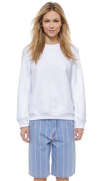 Fleece Crew Neck Sweatshirt | Shopbop