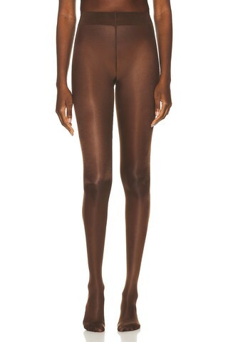 Wolford Satin Touch Tights in Brown | FWRD 