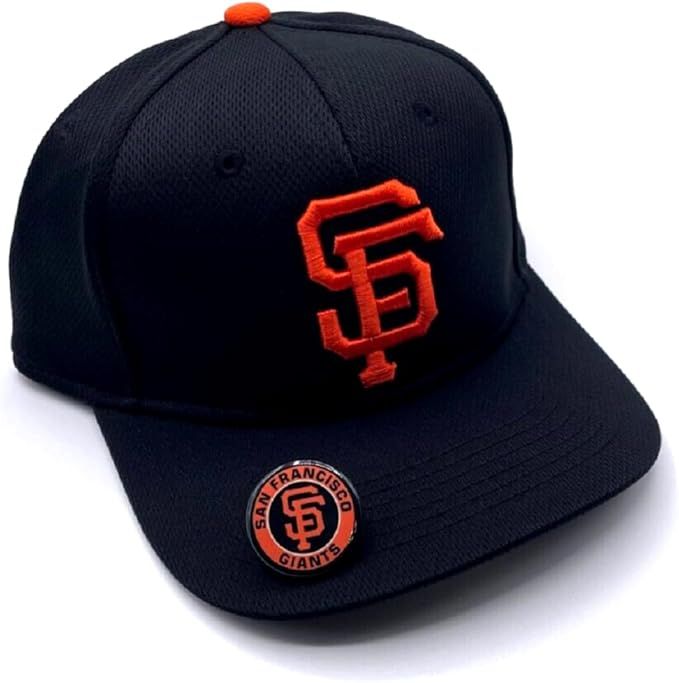 Officially Licensed San Francisco Kids Youth Baseball Hat Adjustable Classic Team Logo Cap (Black... | Amazon (US)