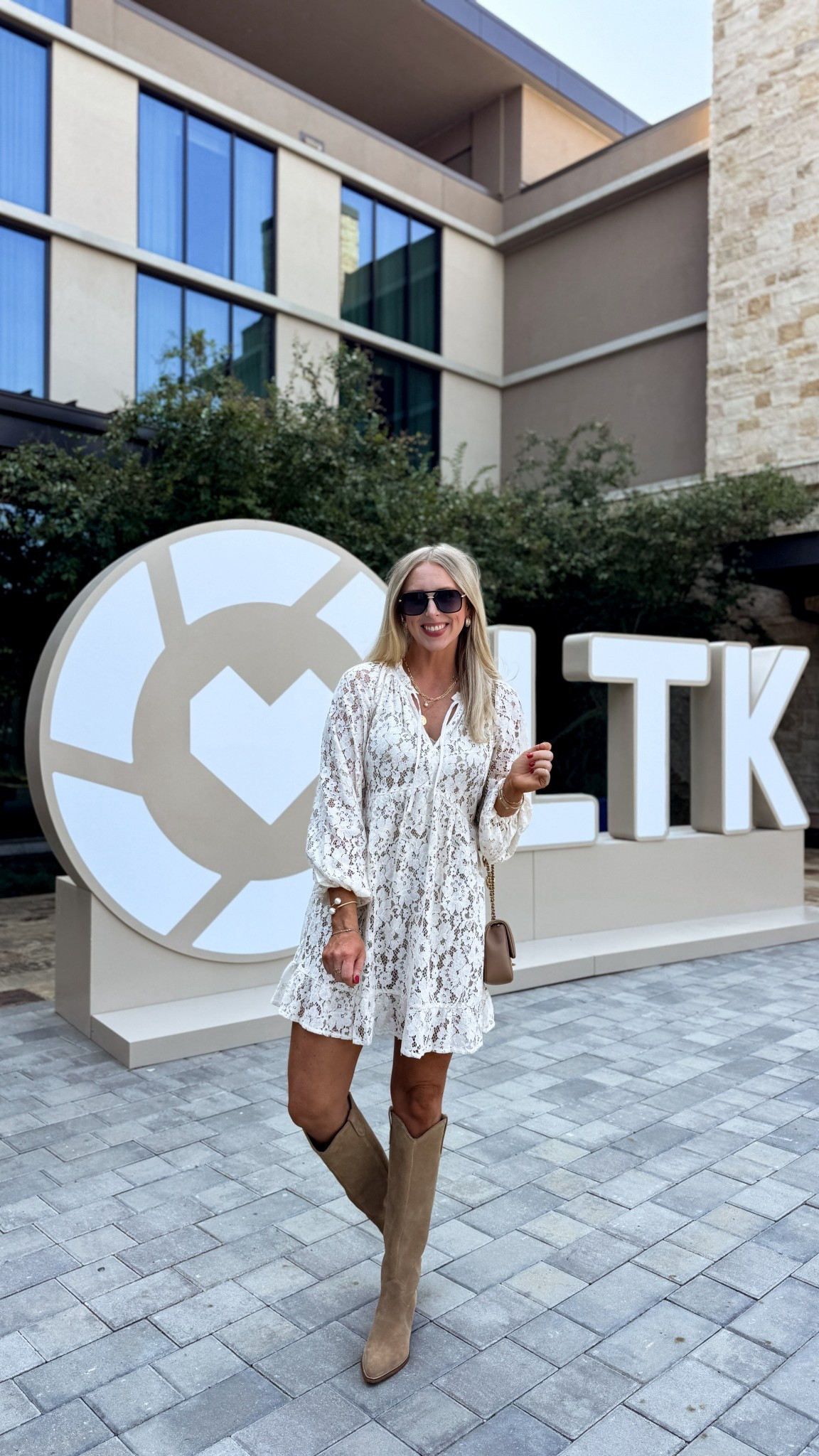 LTKCon outfit, loft dress, Marc fisher booties 

#LTKFindsUnder100 #LTKCon #LTKSaleAlert