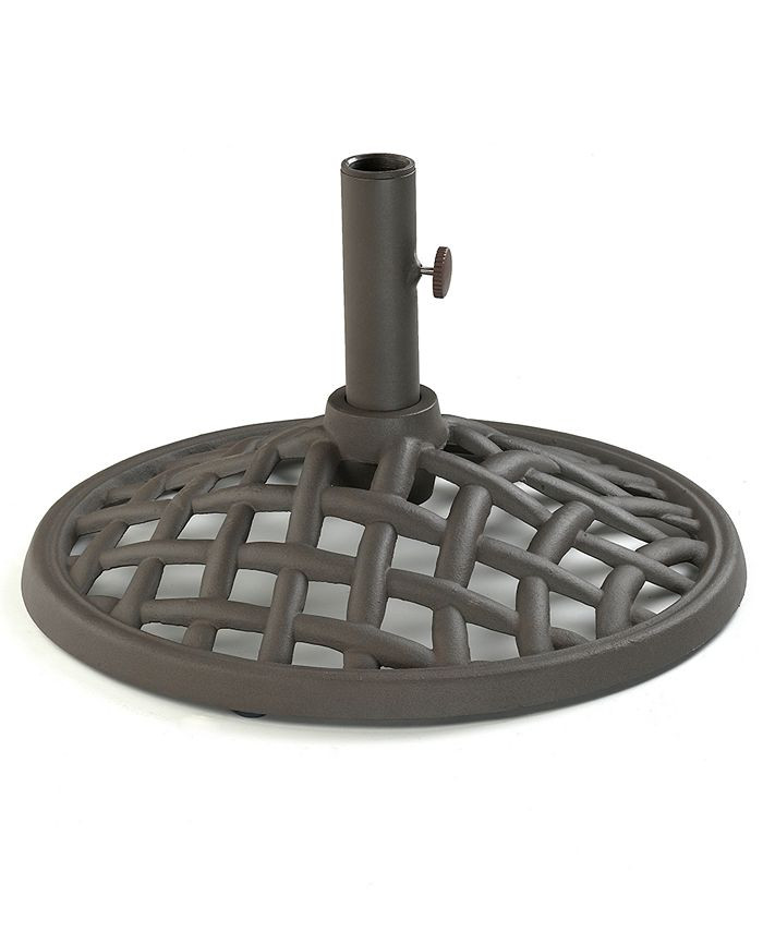 Agio Oasis Cast Iron Outdoor Umbrella Base, Created for Macy's & Reviews - Furniture - Macy's | Macys (US)
