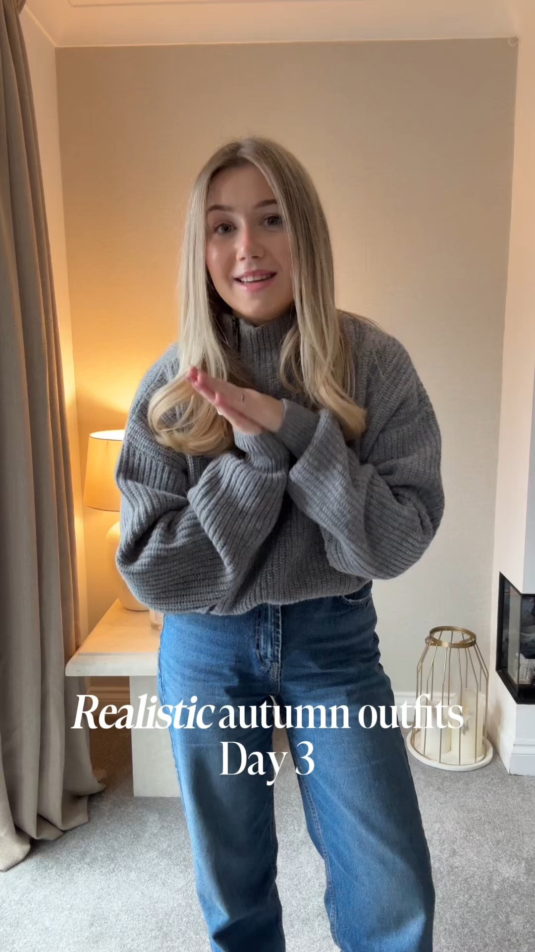 Day 3 of realistic autumn outfits🍂 Aimee Smalex is a literally queen for creating this jumper, haven’t stopped wearing it since it arrived!!! 

#LTKautumn #LTKwinter #LTKuk