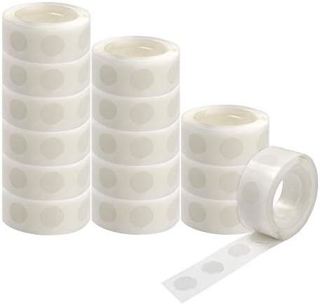 2500pcs Glue Point Clear Balloon Glue Removable Adhesive Dots Double Sided Dots of Glue Tape for ... | Amazon (US)