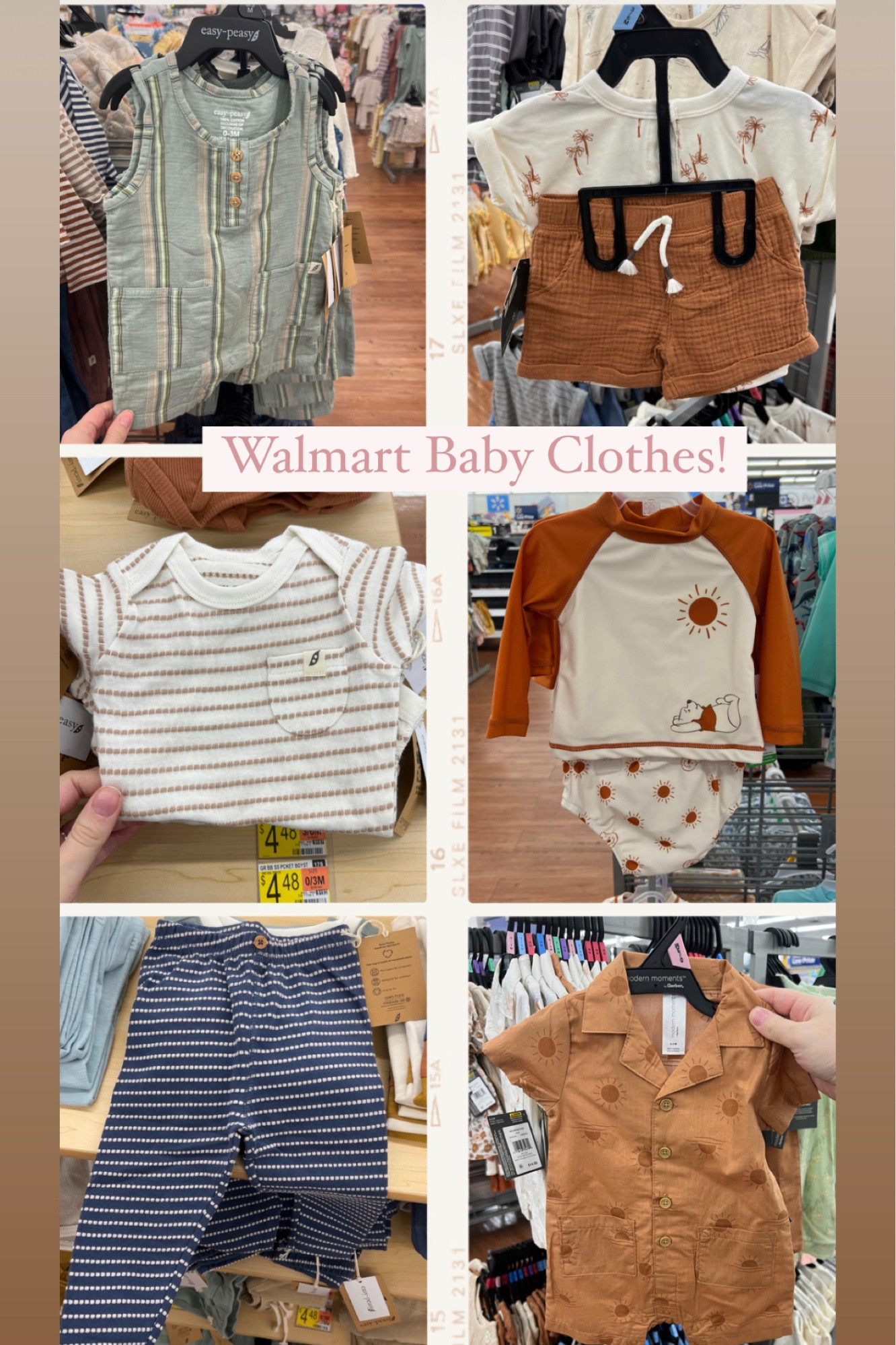 easy peasy Baby and Toddler Boy Sweatshirt and Jogger Pants Outfit