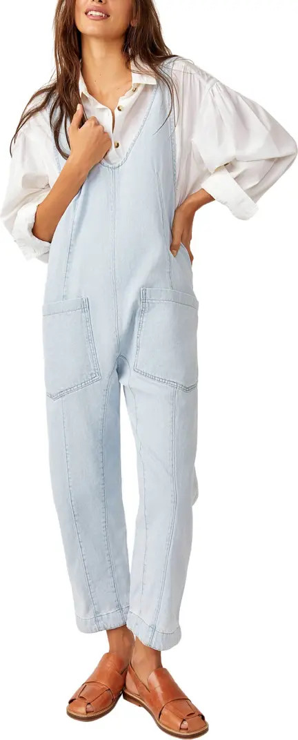 Free People High Roller Denim Jumpsuit | Nordstrom | Nordstrom