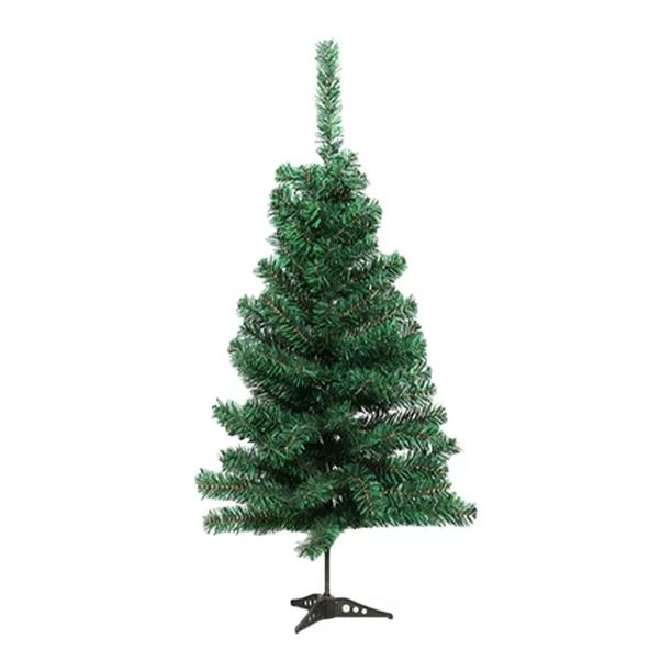24inch Artificial Pine Holiday Decor Office Green Mini Christmas Tree Portable - Walmart.com | Walmart (US)