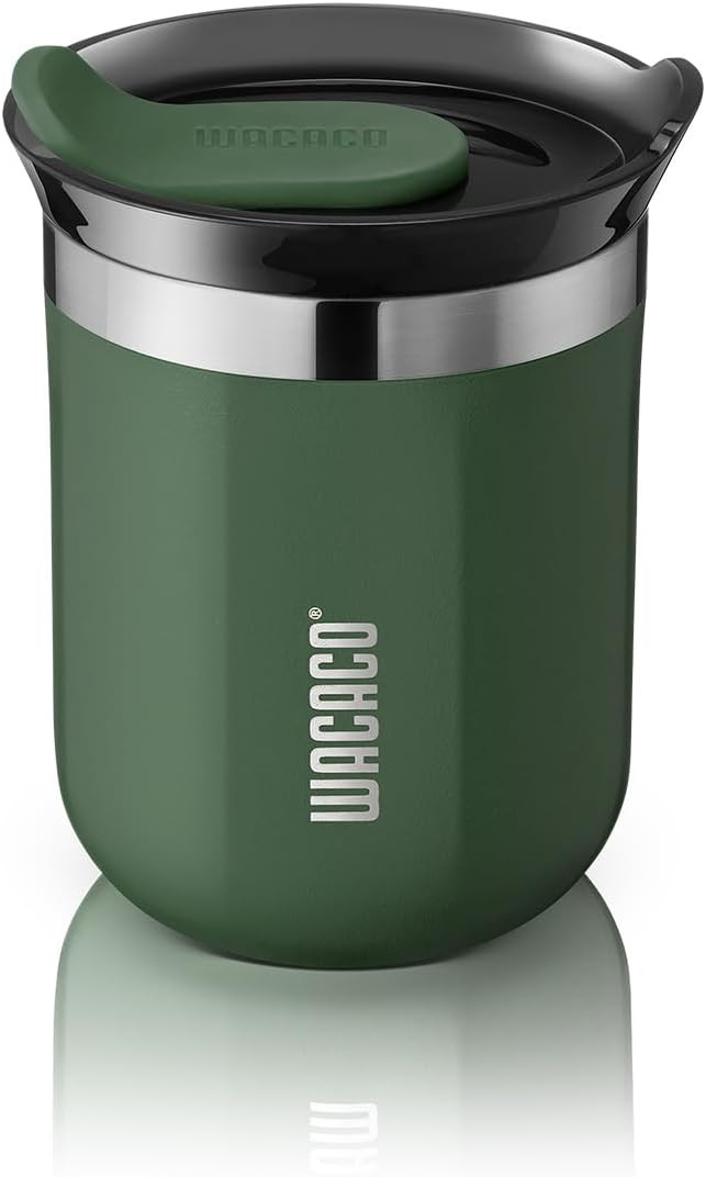 WACACO Octaroma Classico Vacuum Insulated Coffee Mug, Double-wall Stainless Steel Travel Tumbler ... | Amazon (US)