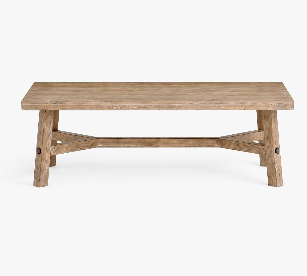 Rustic Farmhouse Rectangular Coffee Table (54") | Pottery Barn (US)