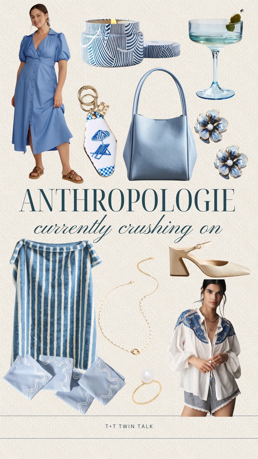 Anthropologie gift guide! We are loving all things powder blue from Anthropologie. From blue martini glasses to blue embroidered napkins!

#LTKGiftGuide #LTKHome #LTKSeasonal