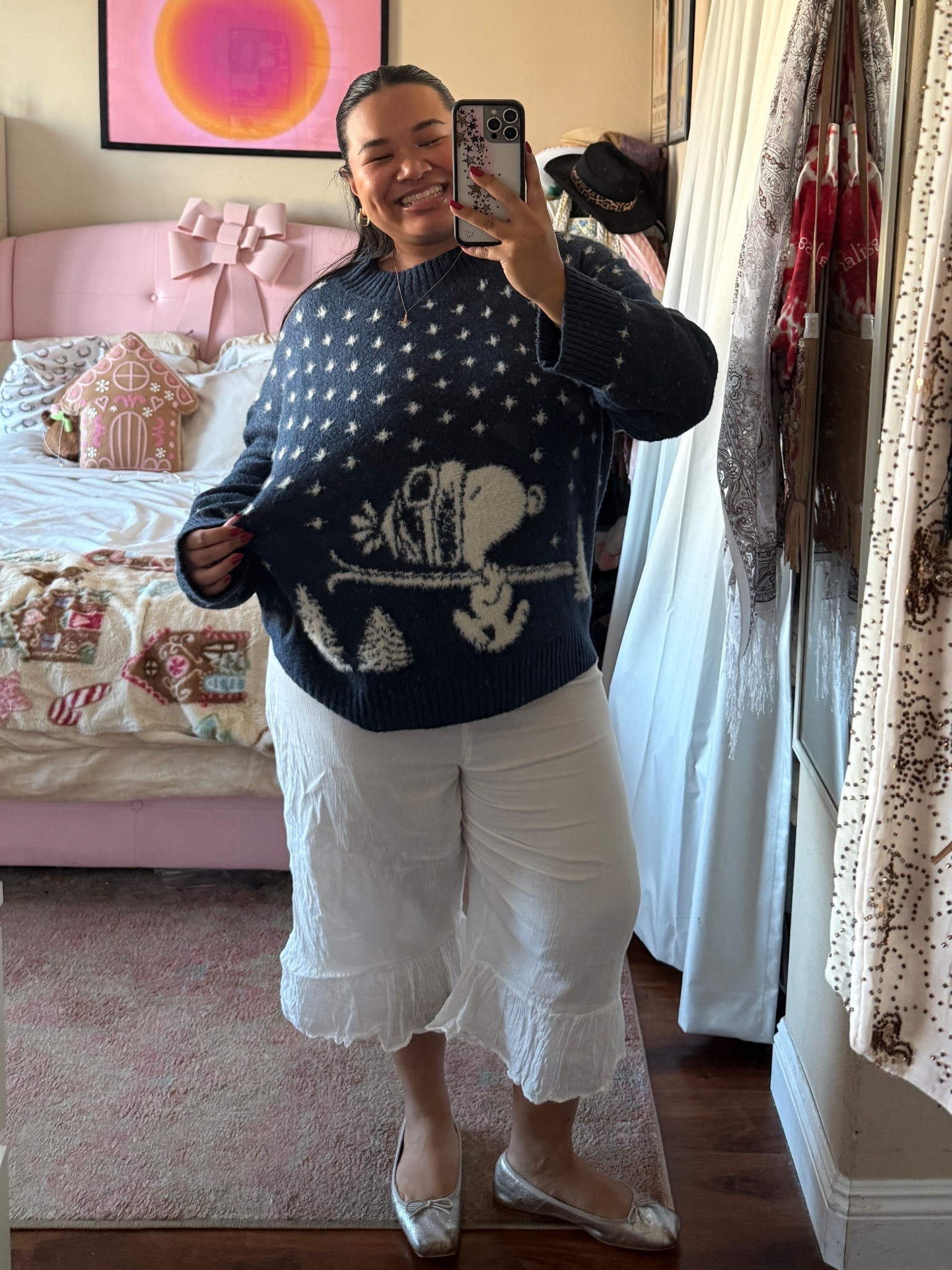 Plus size warm winter outfit inspo ❄️☃️ sizes I’m wearing! Sweater: XL, pants: originally from urban outfitters in a XXL, shoes: originally dolce vita in a US 9

#LTKootd #LTKPlusSize #LTKHoliday