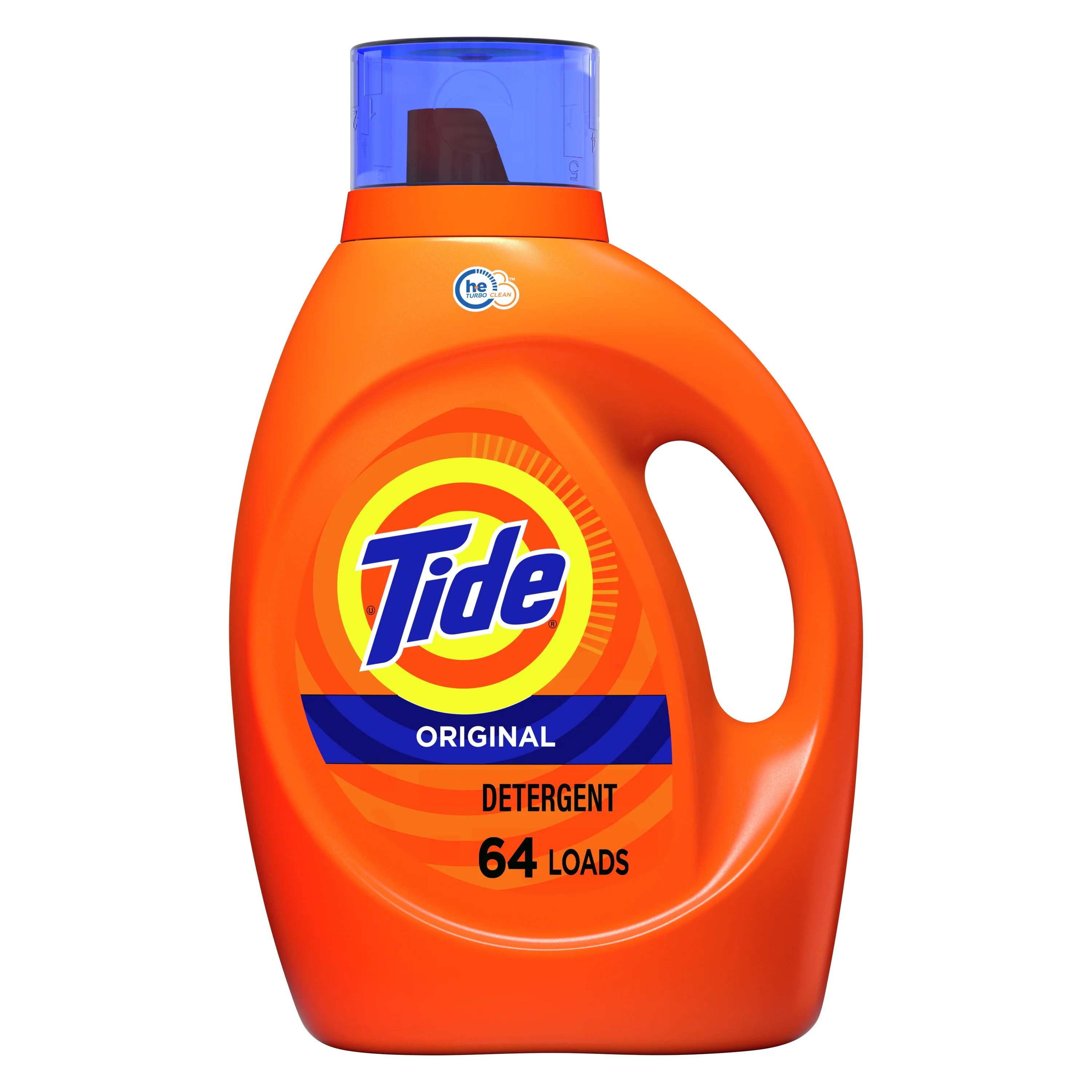 Tide Liquid Laundry Detergent, Original, 64 loads 92 Fl Oz, HE Compatible | Walmart (US)
