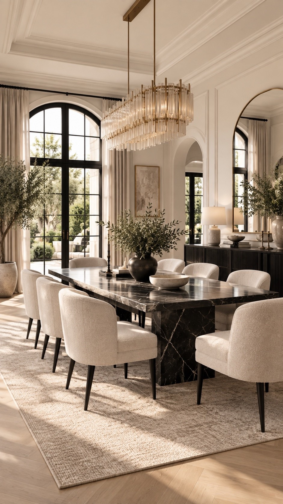 Shop This Room ✨ Elegant French-modern dining room with sculptural furniture, soft neutrals, black accents and timeless Parisian details. Shop the furniture and décor from this look through my LTK.

#DiningRoom #DiningRoomIdeas #DiningRoomDecor #DiningRoomInspo #DiningRoomDesign #LuxuryDiningRoom #ModernDiningRoom #FrenchModern #FrenchInterior #ParisianStyle #ParisianInterior #ModernFrench #EuropeanInteriors #ElegantInteriors #LuxuryInteriors #QuietLuxury #ModernLuxury #NeutralInteriors #InteriorDesign #InteriorInspo #HomeDecor #HomeInspo #DreamHome #LuxuryHome #DesignerInspired #HomeStyling #DecorIdeas #LTKHome #LTKFinds #ShopLTK #LTKStyleTip #HomeFinds #AmazonHome #AmazonFinds